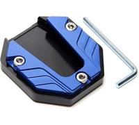 UYJJYDFC Motorrad-Seitenständerpolster Für Yamaha Tricity 300, Kickstand Extender Fuß Seitenständer Verlängerung Fuß Pad Platte Motorrad Zubehör,Blue