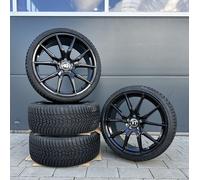 V1 Wheels V1 8,0 x 18 5 X 112 ET 45 Schwarz Glanz Felgen Audi A3 A4 A6 Q2