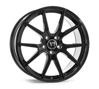 V1 Wheels V1 8,0 x 18 5 X 112 ET 45 Schwarz Glanz Felgen Audi A3 A4 A6 Q2