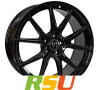 V1 Wheels V1 schwarz glänzend lackiert 8.5x19" ET35 LK5 120 ML 72.6 Alufelge...