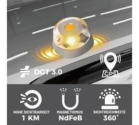 V16 LED Warnleuchte DGT 3.0 Notlicht inkl. SIM Karte GPS Echtzeit-Lokalisierung