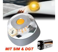 V16 Magnet LED Warnleuchte Leuchte mit SIM - DGT 3.0 EU Zulassung Notlicht Auto