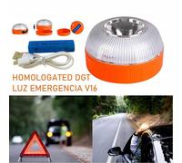 V16 Spanische Warnleuchte Mit Gelbem Notfallblitz Und Weisslicht Funktion Für Au