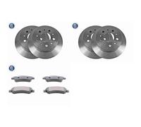 VAICO BREMSSCHEIBEN + BELÄGE HINTEN passend für FIAT DUCATO + JUMPER + BOXER 250