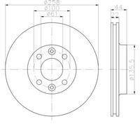 VAICO V46-80022 Bremsscheibe