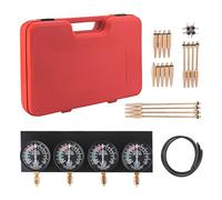 Vakuummessgerät Vergaser,Motorrad Vergaser Einstellwerkzeug - Unterdruck Synchronisierer,Für Werkstatt Garage Motorradtour Straße Pendelverkehr