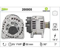 VALEO 200005 Generator für MITSUBISHI passend für NISSAN OPEL RENAULT VOLVO
