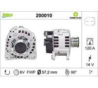 VALEO 200010 Generator für AUDI FORD SEAT SKODA VW