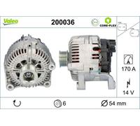 VALEO 200036 Generator für BMW
