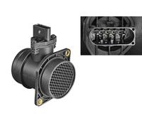 VALEO 253710 Luftmassenmesser Anzahl der Pins : Stecker Typ : D SHAPE Integrierter Lufttemperatursensor : NO Montagetyp : BOSCH