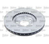 VALEO 2x Bremsscheibe vorne belüftet passend für Opel Meriva Tigra Twintop F08