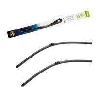 VALEO 2x FLACHBALKENWISCHBLATT SILENCIO FLAT BLADE SCHEIBENWISCHER SET | 574323