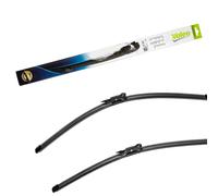VALEO 2x FLACHBALKENWISCHBLATT SILENCIO FLAT BLADE SCHEIBENWISCHER SET | 574639