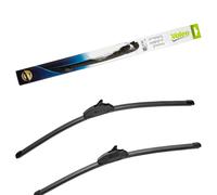 VALEO 2x FLACHBALKENWISCHBLATT SILENCIO FLAT BLADE SCHEIBENWISCHER SET | 577980