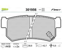VALEO 301956 Brake Pad Set, disc brake for DAEWOO,SSANGYONG