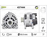 VALEO Generator 437444 für VW