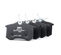 VALEO Bremsbelagsatz Essential 301474, 4er Set Hinterachse - ECE-R90 zertifiziert