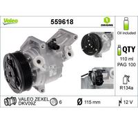 Valeo | Kompressor, Klimaanlage | 559618