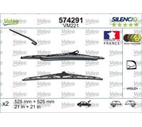 Wischblatt VALEO Silencio VM221, 525mm, Vorne, 2 Stück