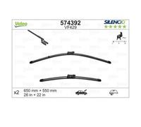 Wischblatt VALEO Silencio Xtrm VF429, 650/550mm, Vorne, 2 Stück