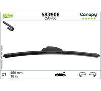Wischblatt VALEO Canopy 583906, 450mm, Vorne, 1 Stück [D]