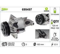 Valeo 699497 Kompressor, Klimaanlage für DACIA passend für NISSAN