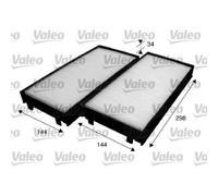 VALEO Filter, Innenraumluft CLIMFILTER COMFORT 715583