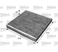 VALEO 715608 Filter, Innenraumluft PROTECT Pollenfilter mit Aktivkohle Schutz vor Pollen, Staub, Bakterien, Gasen und unangenehmen Gerüchen