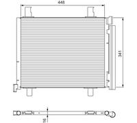 VALEO (814168) Kondensator Klimaanlage für SEAT SKODA VW