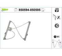 VALEO Fensterheber 850594