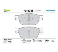 Valeo Bremsbeläge Satz Vorne Hinten Passend Für Citroën Ds5 Peugeot 3008 508 Bremsbelagsatz Scheibenbremse: A.b.s.: 37845 Abakus: 23101252 Aisin: B