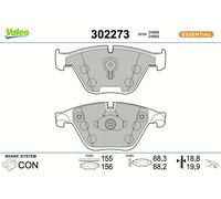 VALEO 302273 Bremsbeläge