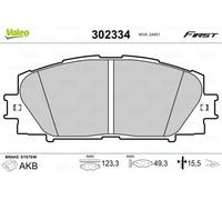 VALEO Bremsbelagsatz, Scheibenbremse ESSENTIAL 302334