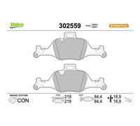 Valeo Bremsbeläge Vorderachse 302559 – für BMW 3, 3 Touring, 4 Coupe, 5, 5 Touring, X3