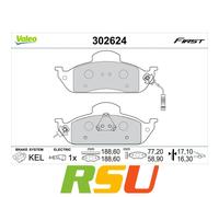 VALEO 302624 Bremsbeläge