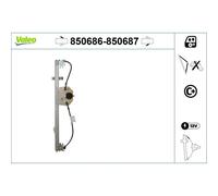 Valeo Fensterheber 850686