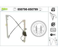 Fensterheber vorne links Valeo 850798