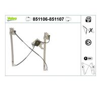 Valeo Fensterheber 851106