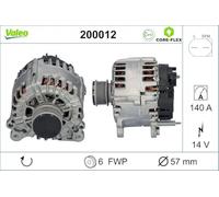 VALEO 200012 Lichtmaschine