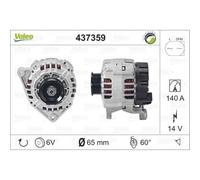 VALEO Generator Lichtmaschine 140A 14V für Skoda Superb I A6 Avant A4