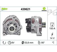 VALEO Generator NEW ORIGINAL PART 439621 für BMW