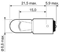 VALEO Glühlampe, Instrumentenbeleuchtung Kennzeichenleuchte Kofferraumleuchte Handschuhfachleuchte Park-/Positionsleuchte Blinkleuchte Motorraumleucht