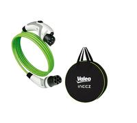Valeo Ineez - 652107 - Ladekabel für Elektro- oder Plug-In-Hybrid-Fahrzeuge mit Transporttasche - Typ 2 auf Typ 1 - 7,4 kW - 10 Meter