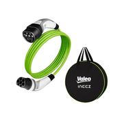 Valeo Ineez - 652109 - Ladekabel für Elektro- oder Plug-in-Hybrid-Fahrzeuge mit Transporttasche - Typ 2 auf Typ 2 - 7,4 kW - 10 Meter