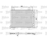 VALEO Klimaanlage Kondensator Aluminium Für VW SEAT SKODA Load Up Mii 1S0816411
