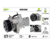 Valeo | Kompressor, Klimaanlage | 699496