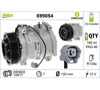 Valeo Kompressor, Klimaanlage, vorgefüllt mit Öl, 699054