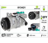 VALEO Kompressor, Klimaanlage NEW ORIGINAL PART 813421 für BMW