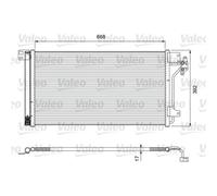 VALEO 814015 Klimakondensator