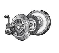 Umrüstsatz Kupplung VALEO 845055 für Ford Focus II Turnier C-Max
